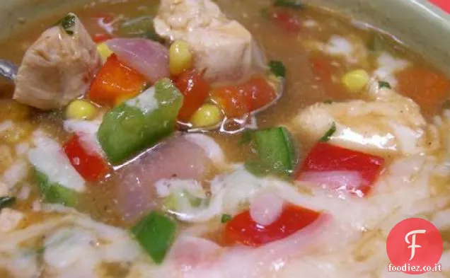 Zuppa di mais del sud-ovest