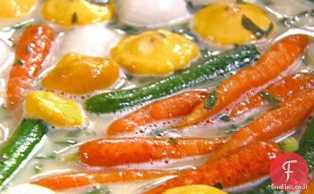 Verdure per bambini con dragoncello Nage