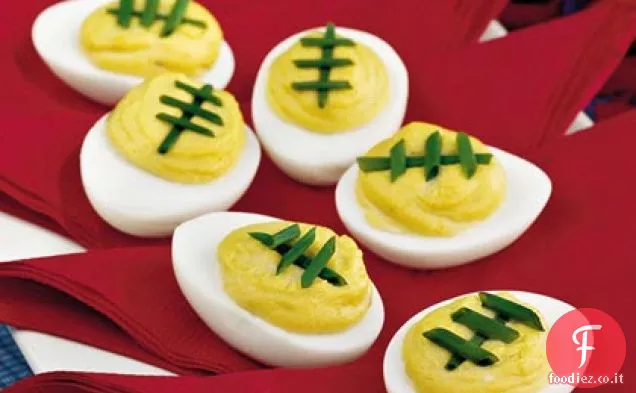 Uova alla diavola speziate e dolci