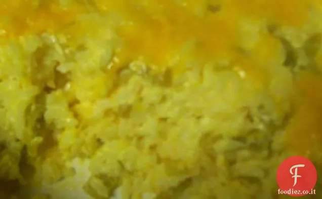 Riso Cile e formaggio