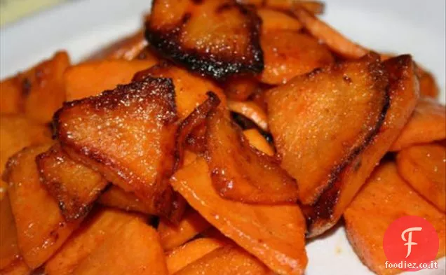 Patate dolci grigliate piccanti