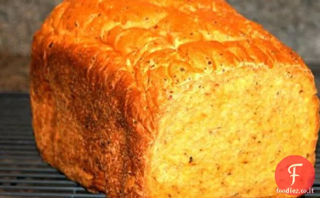 Pane al pepe arrosto salato per la macchina del pane