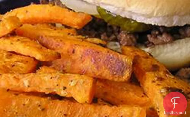 Patatine fritte di patate dolci