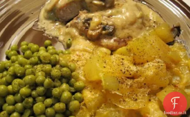 Patate con Cile e formaggio