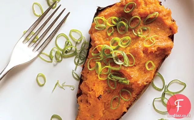 Patate dolci due volte arrostite con Chipotle