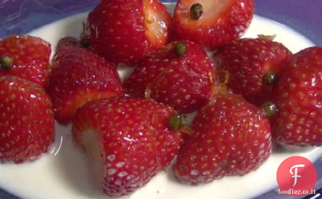 Bacche con salsa di pepe
