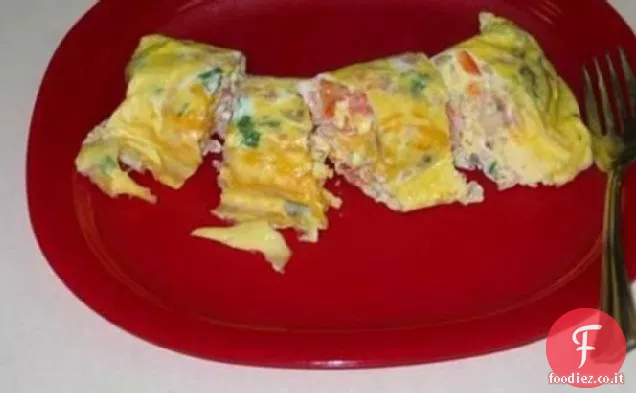 Ziploc Bag frittata (uova in fretta)