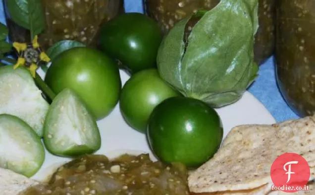 Salsa Verde Recipe ricetta conserviera