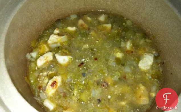 Peperoncino bianco di coccio (con Tomatillo)