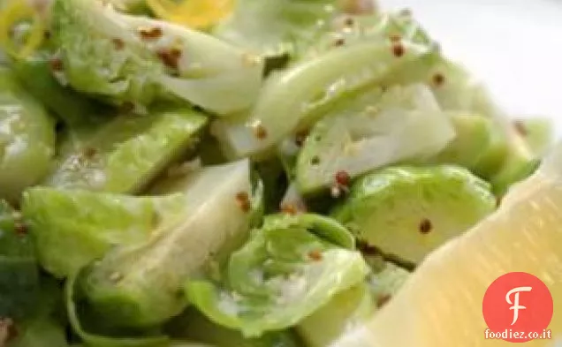 Cavoletti di Bruxelles con Vinaigrette Noce-limone