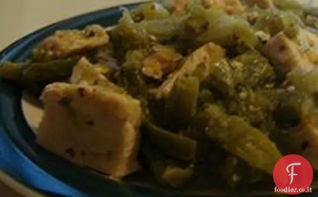 Pollo con Nopales (Pollo e cactus)