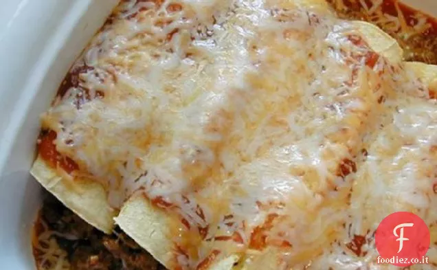 Enchiladas facile (manzo o pollo)