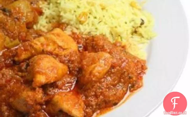 Pollo indiano al curry I