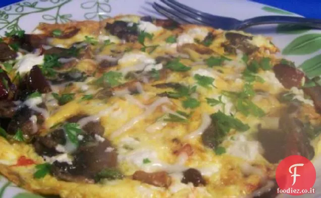 Frittata di insalata greca