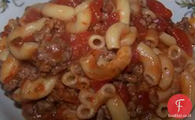 Hamburger Piatto caldo