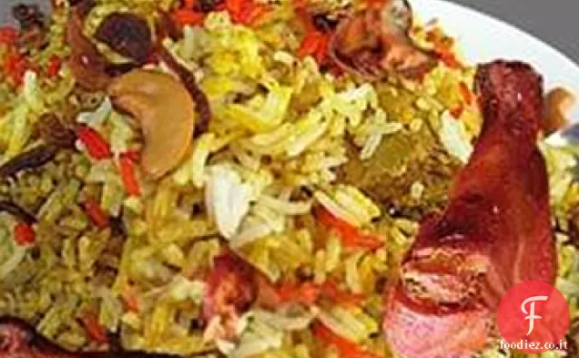 Autentico Biryani indiano meridionale