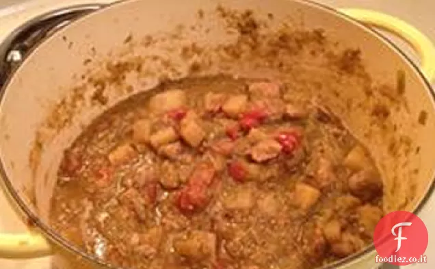 Arrosto verde Cile stufato