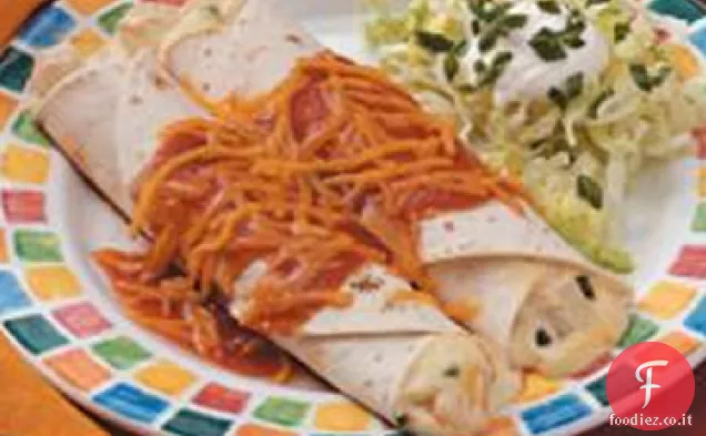 Enchiladas di pollo Jalapeno