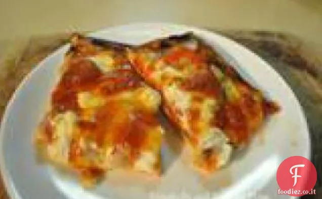 Portabella e Pizza al Pomodoro