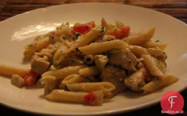 Penne greche e pollo