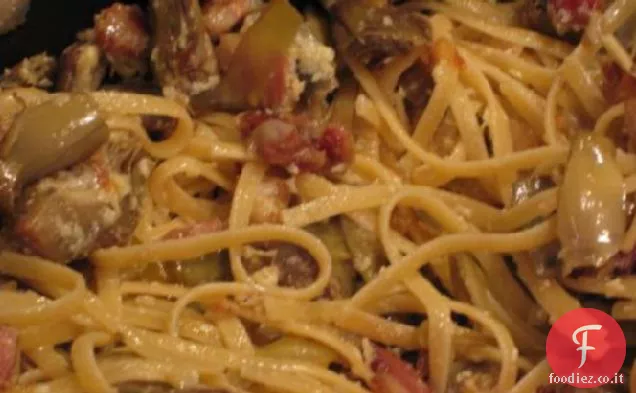 Carbonara di Carciofo