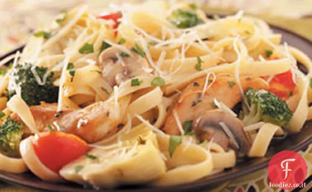 Pollo Pasta di carciofi