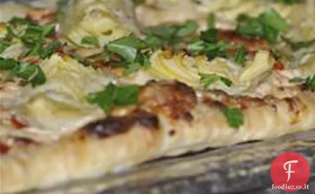 Crostate di Carciofi e Erbe