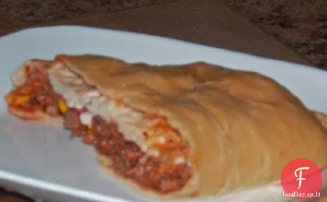 Calzone messicano dello chef Joey (vegano)
