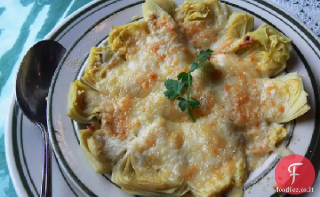 Antipasto di carciofi al forno