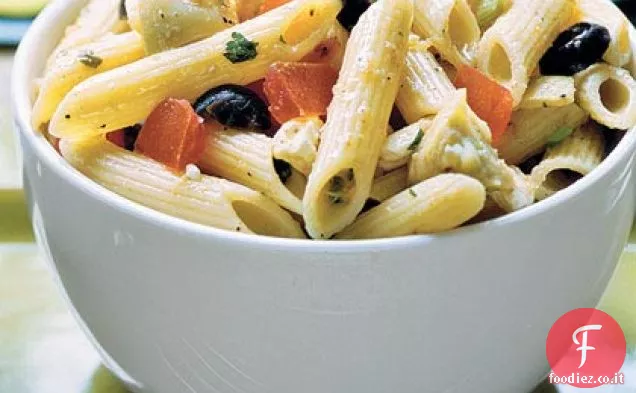 Penne con Salsa di Pomodoro alla Greca