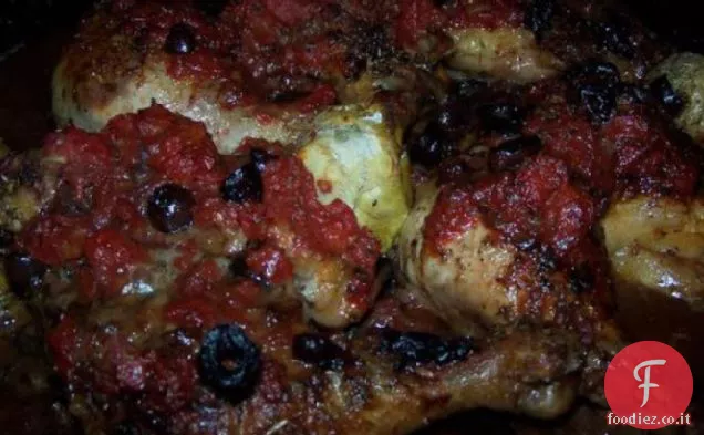 Pollo al limone greco al forno
