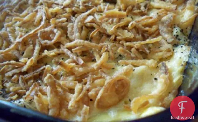 Casseruola ricca e cremosa di carciofi