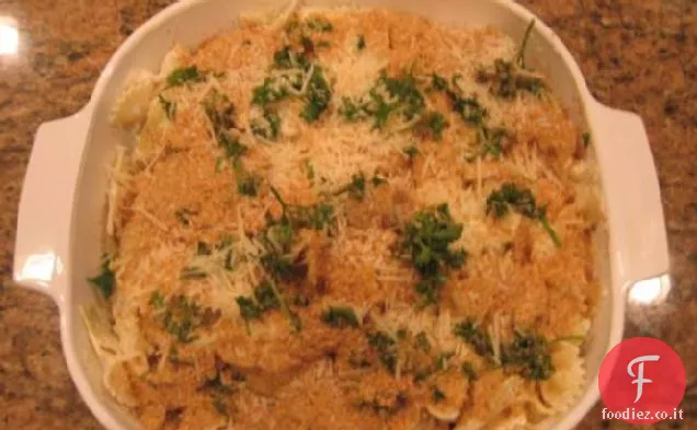 Papillon Pasta con Carciofi e Funghi