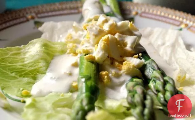 Insalata di carciofi e asparagi