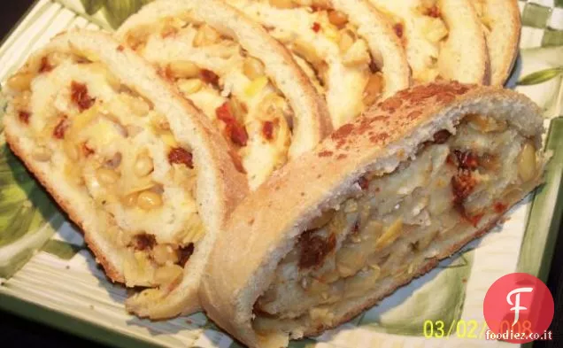 Pollo ripieno di carciofo facile e leggero