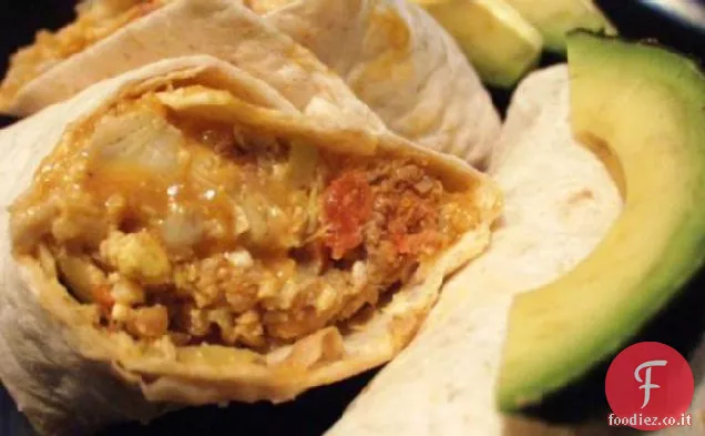 Colazione al carciofo Burritos