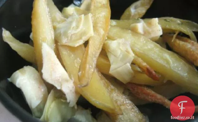 Patate al Limone Arrosto con Carciofi