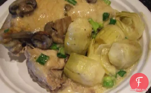 Casseruola di pollo capitale