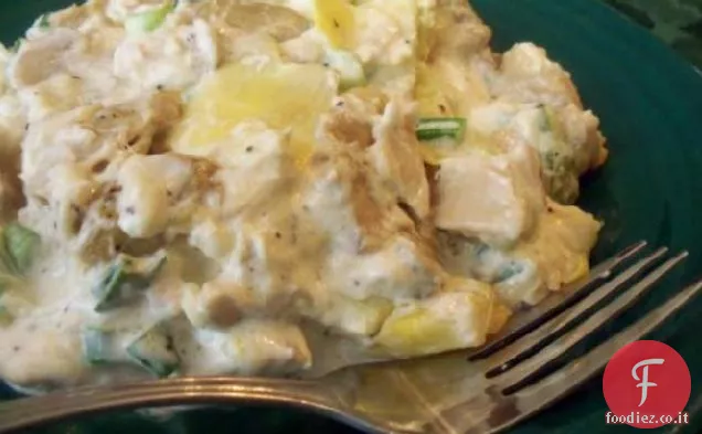 Carciofo Casser casseruola di pollo