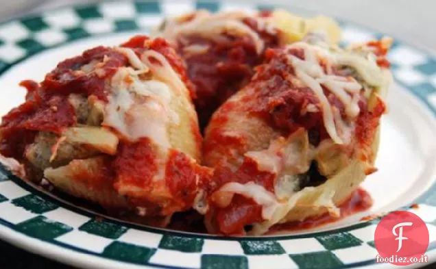Conchiglie ripiene di tacchino e carciofo