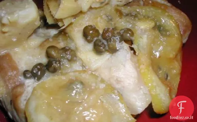 Pollo con Carciofi e Limoni fusi