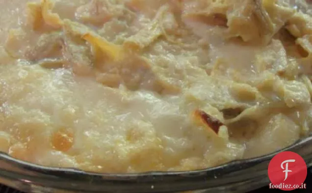 Caldo formaggio carciofo Dip antipasto