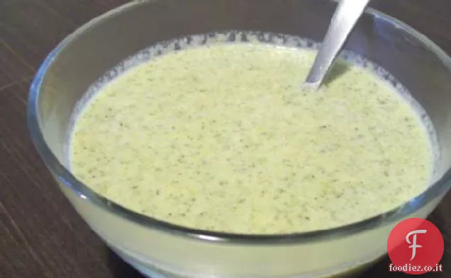 Zuppa di formaggio broccoli più leggero