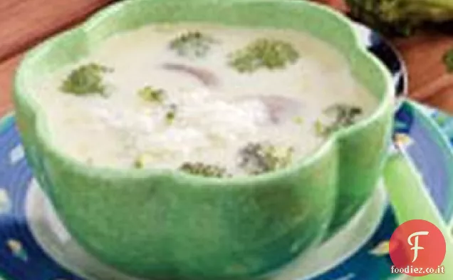 Zuppa di broccoli Orzo