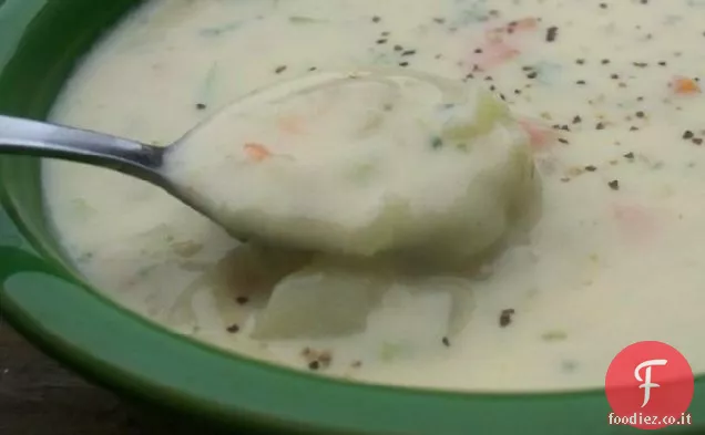 Zuppa di formaggio di patate