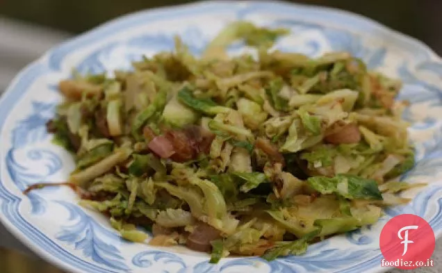 Brussels Germoglio Hash con scalogni caramellati