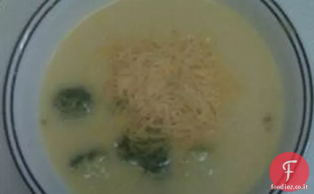 Zuppa di formaggio broccoli IV