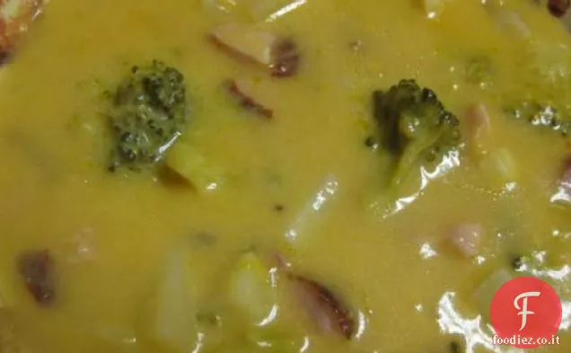 Zuppa di patate a fornello lento con zip