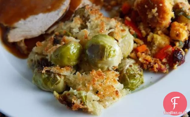 Cavoletti di Bruxelles arrosto gratinati