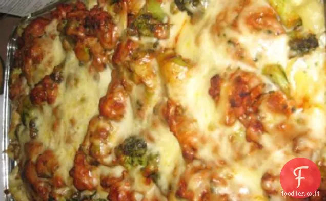 Casseruola di tacchino macinato